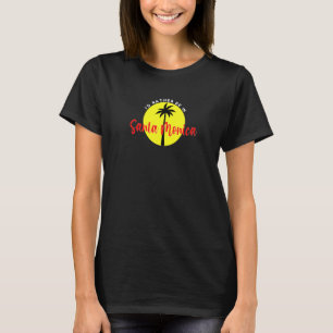 I'd Rather Be in Santa Monica - Beach Vacation Blu T-Shirt