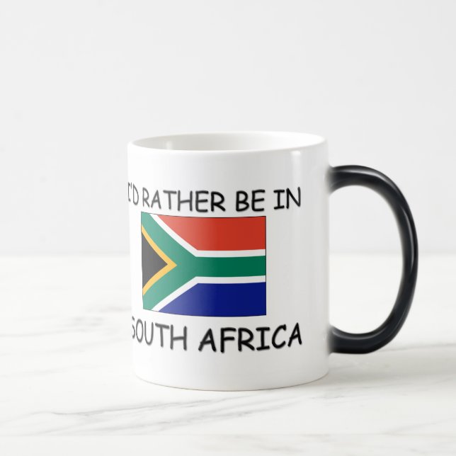I'd rather be in South Africa Magic Mug (Right)