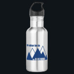 I'd Rather Be In The Blue Ridge Mountains 532 Ml Water Bottle<br><div class="desc">The Blue Ridge Mountains of Virginia and West Virginia are majestic and beautiful!</div>