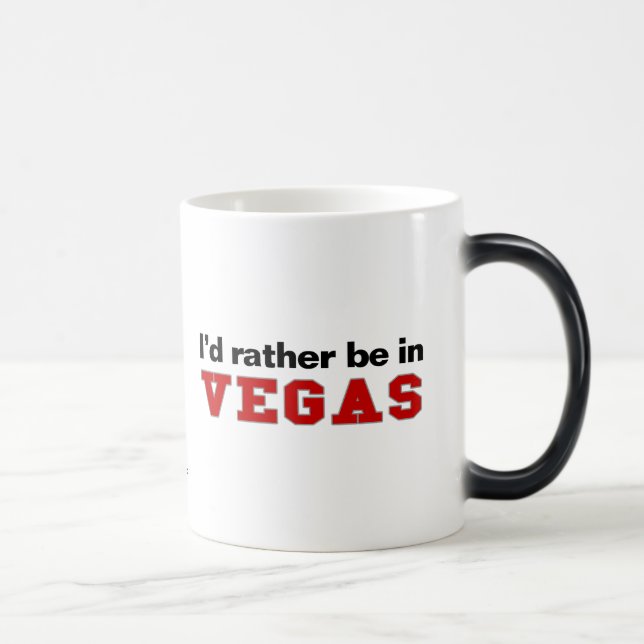 I'd Rather Be In Vegas Magic Mug (Right)