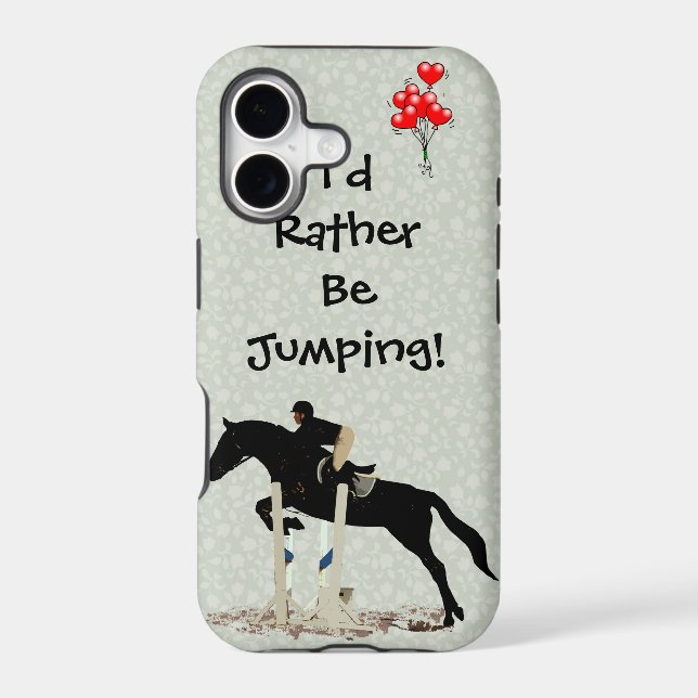 I'd Rather Be Jumping! Horse (Back)