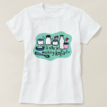 I'D RATHER BE MAKING KEFIR Fun Fermentation T-Shirt<br><div class="desc">Hand drawn by me just for you! Check my shop for more designs and colours. Makes a great gift! Check my shop for more! I also have buttons, bumper stickers, totes and magnets available if you prefer. Check my shop or send me a message!</div>