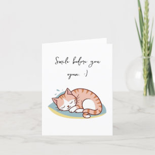 I'd Rather Be Napping With You Thank You Card