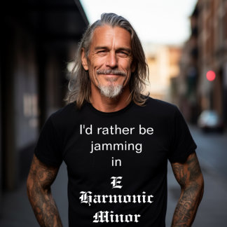 i'd rather be playing guitar T-Shirt