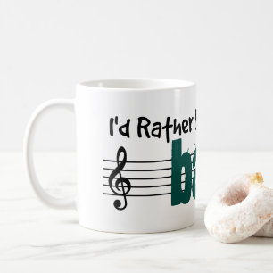 I'd Rather Be Playing My Banjo Coffee Mug