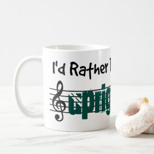 I'd Rather Be Playing My Upright Bass Coffee Mug