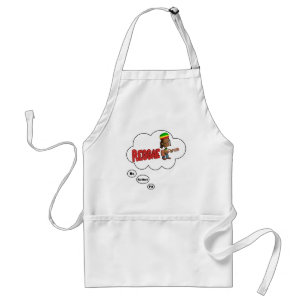 i'd rather be playing Reggae Standard Apron