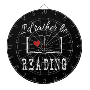 I'd rather be reading dartboard