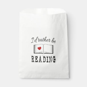 I'd rather be reading favour bag