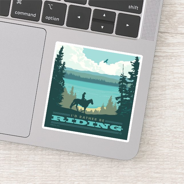 I'd Rather Be Riding (Detail)