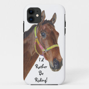 I'd Rather Be Riding! Equestrian iPhone 5 Case