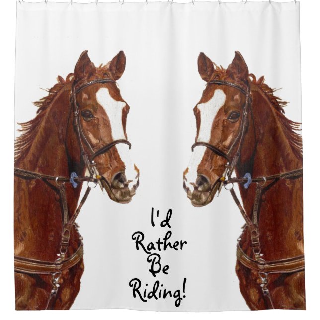I'd Rather Be Riding! Horse (Front)