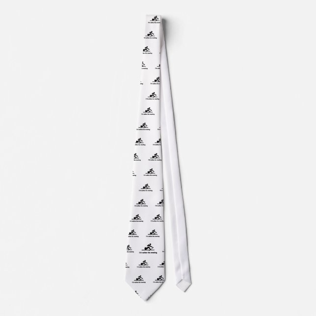 I'd rather be rowing tie (Front)