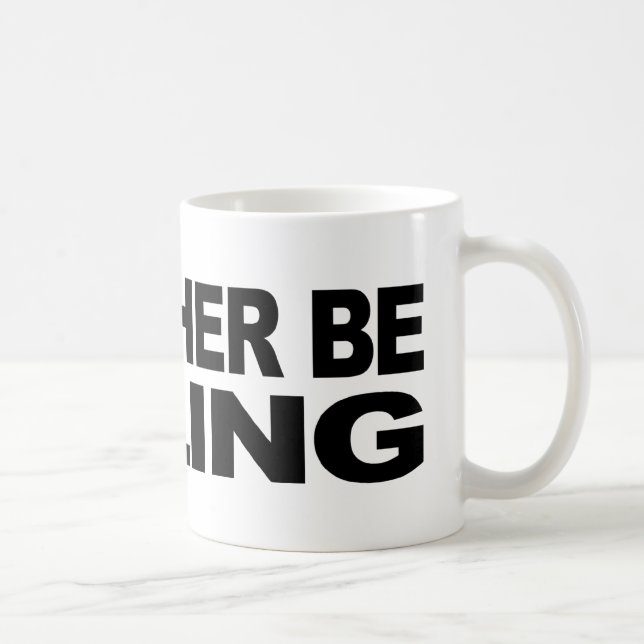 I'd Rather Be Sailing Coffee Mug (Right)