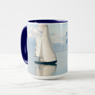 I'd Rather Be Sailing, Customize Message or Name Mug