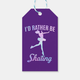 I'd Rather Be Skating Gift Tags