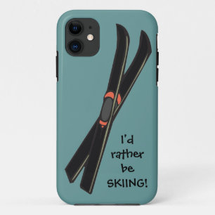 i'd rather be SKIING! Design iPhone Casemate 11 Case