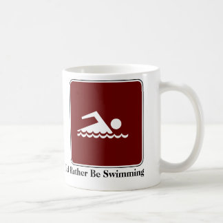 I'd Rather Be Swimming Coffee Mug