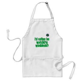 I'd rather be watching Wimbledon Standard Apron