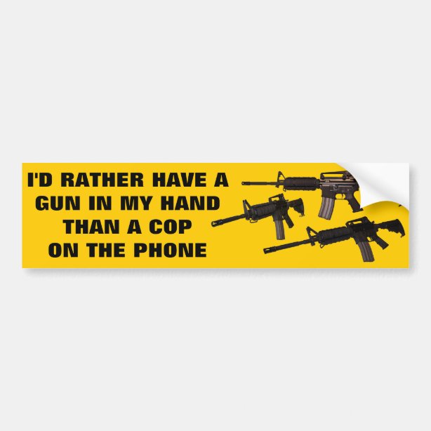 Cop Bumper Stickers & Car Stickers Zazzle CA
