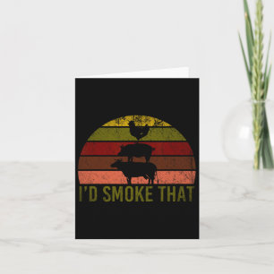 Id Smoke That Barbecue 2 Card