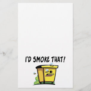I'd Smoke That Beehive Stationery