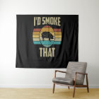 Id Smoke That Funny Retro BBQ Pig Meat Grill Gifts