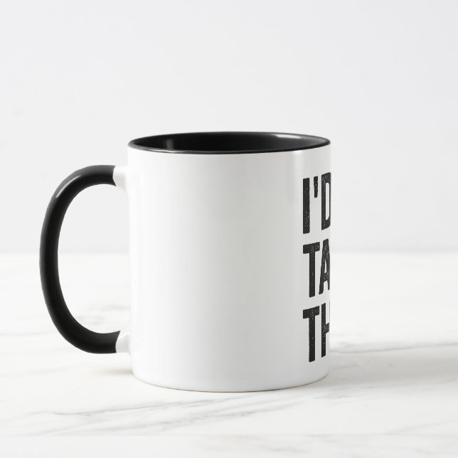 I'd Tap That Funny Golf Sport Golfing Lover Gift  Mug (Left)
