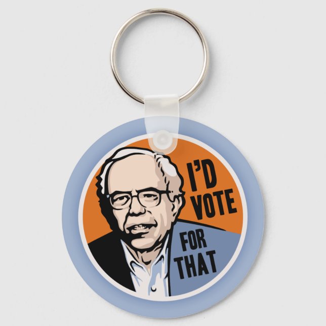 I'd Vote For That Keychain (Front)