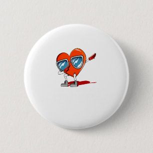 Id Write A Card But I Hate You Valentines Day Humo 2 Inch Round Button