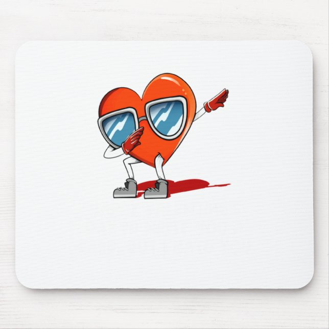 Id Write A Card But I Hate You Valentines Day Humo Mouse Pad (Front)