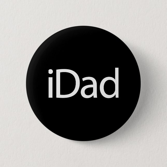 IDad 2 Inch Round Button (Front)