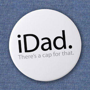 iDad 2 Inch Round Button
