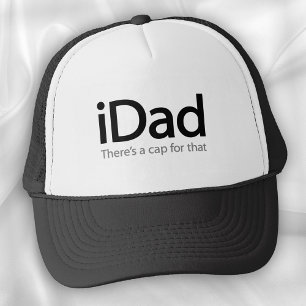 iDad (i Dad) Cap - A Funny Hat for Father's Day