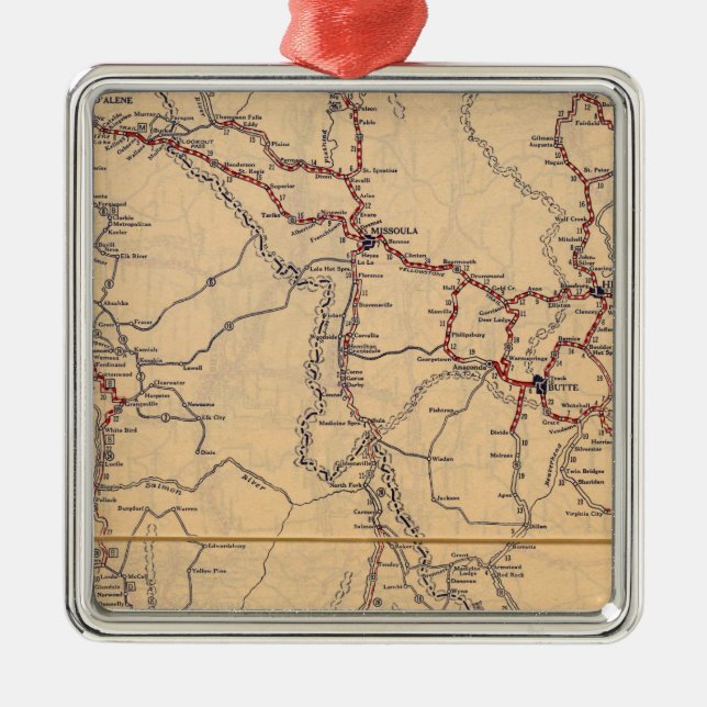 Idaho 2 metal ornament (Front)