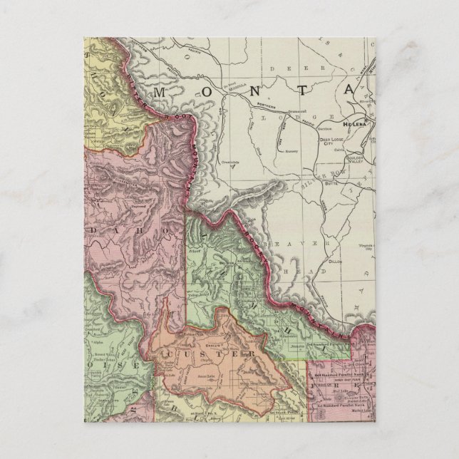 Idaho 4 postcard (Front)