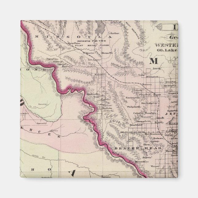 Idaho 5 magnet (Front)