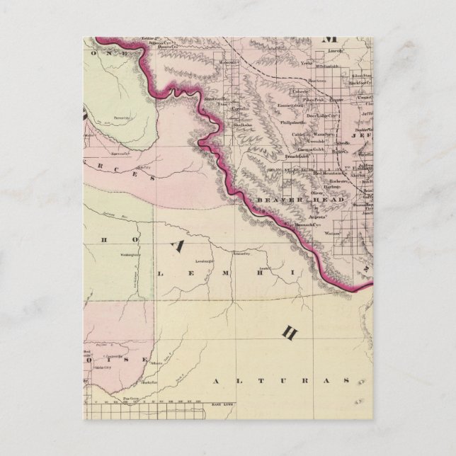 Idaho 5 postcard (Front)