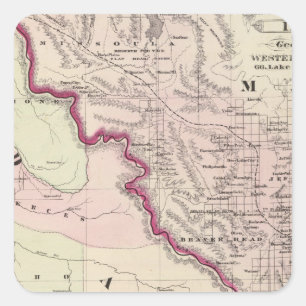 Idaho 5 square sticker