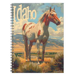 Idaho Appaloosa Horse Notebook