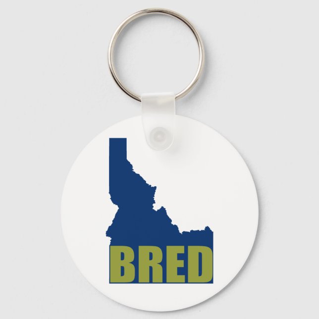 Idaho Bred Keychain (Front)