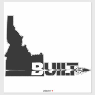 Idaho Built Bullet Sticker