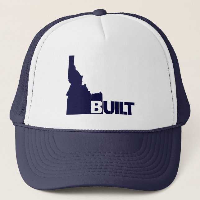 Idaho Built Centre (Dark Blue) Trucker Hat (Front)