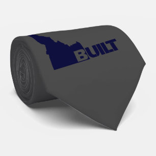 Idaho Built Dark Blue Neck Tie