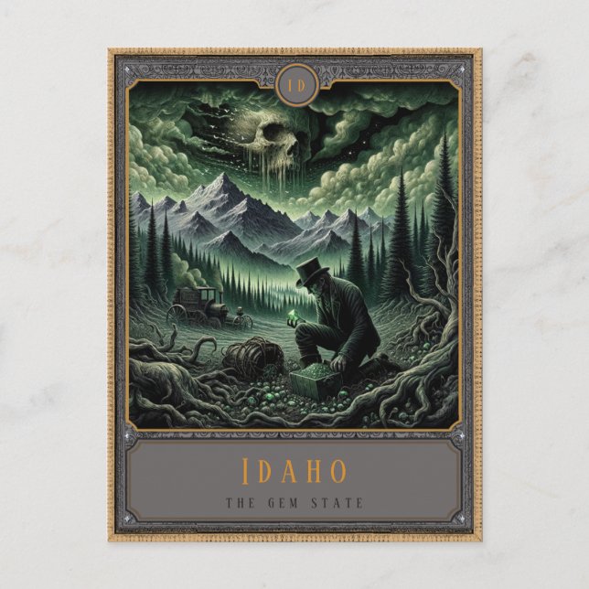 Idaho | Carte postale Art gothique (Devant)