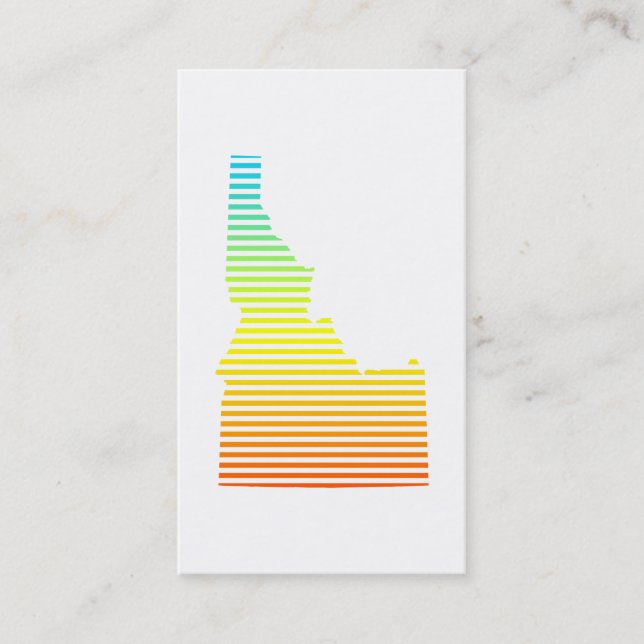 idaho chill fade business card (Front)
