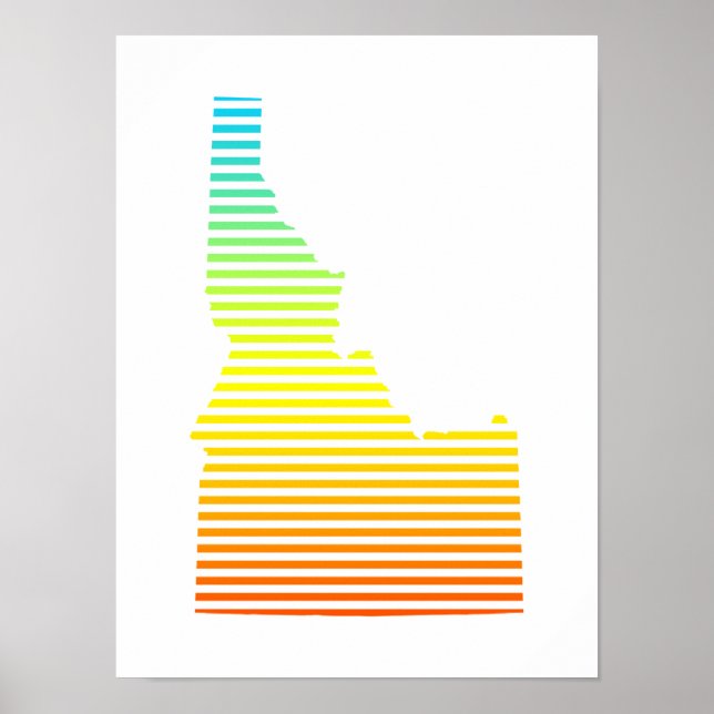 idaho chill fade poster (Front)