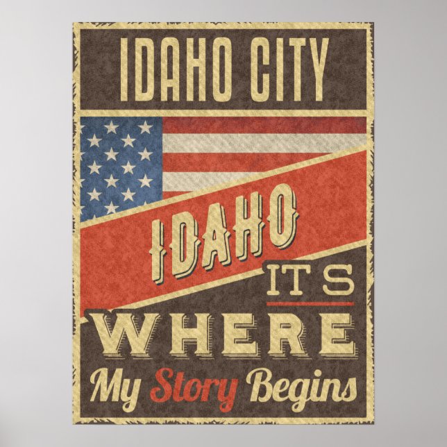 Idaho City Idaho Poster (Front)