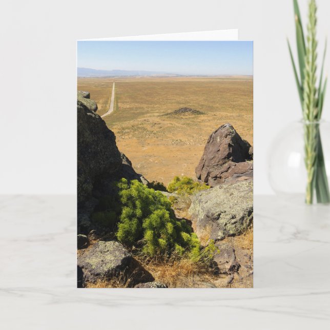 Idaho Desert Road Note Card (Front)
