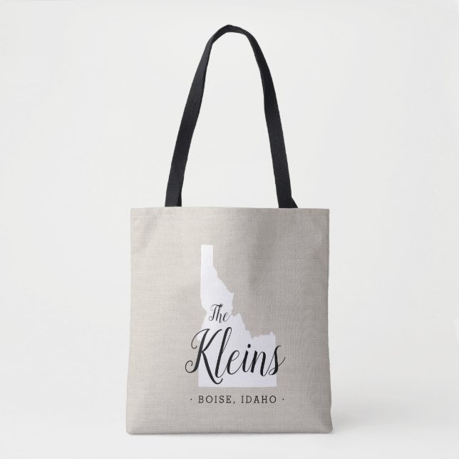 Idaho Family Monogram Sac fourre-tout (Devant)